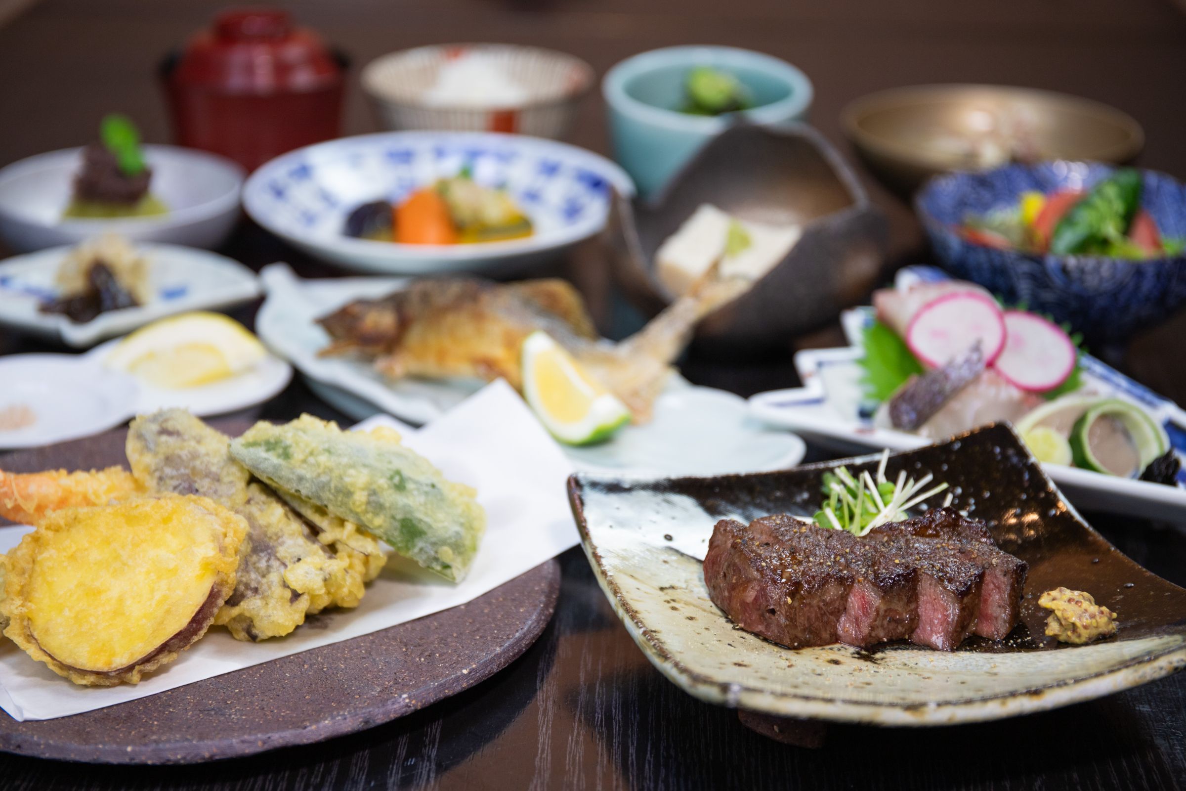 地元の旬を活かした料理